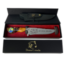 Faca Nikolas Ferreira 8" - Cabo Madeira e Resina - Acorda Brasil - Edição Especial