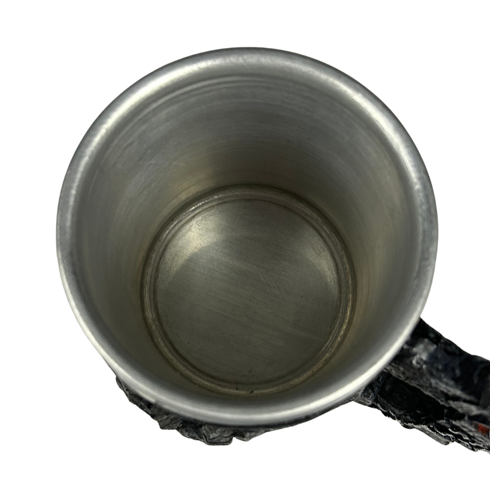 Caneca Senhor dos Anéis - Olho de Sauron 3D - Interior Aço Inox - Medieval