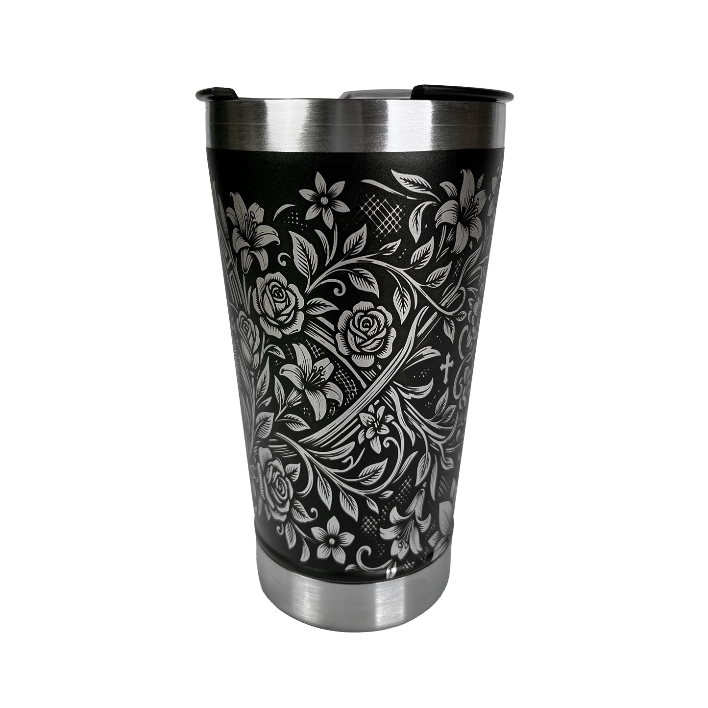 Copo Térmico Nossa Senhora 475ml - frente com imagem da santa