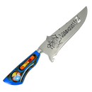 Faca Dragon Ball Z 8" - Cabo Resina Personalizado - Goku Super Saiyajin - Edição Especial