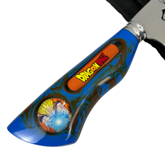 Faca Dragon Ball Z 8" - Cabo Resina Personalizado - Edição Especial