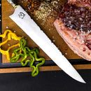 Faca Campeira Alpaca Talha Dourada 10" Aço 420C - Cruz Missioneira Cabo Metal Ornamentado