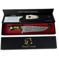 Faca Nikolas Ferreira 10" - Cabo Resina Personalizado - Acorda Brasil - Edição Especial