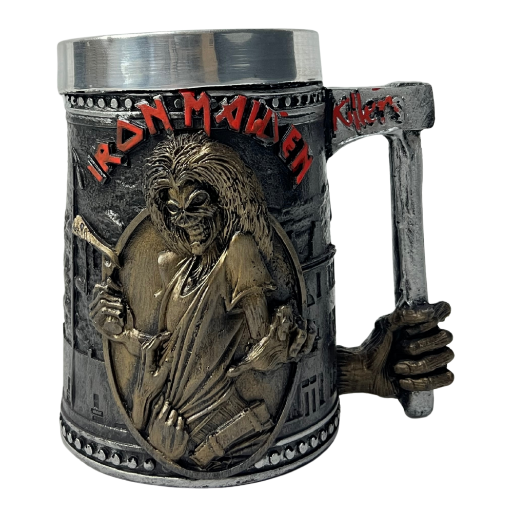Caneca Artesanal Personalizada Iron Maiden - Eddie The Head