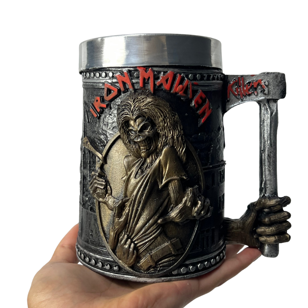Caneca Artesanal Personalizada Iron Maiden - Eddie The Head