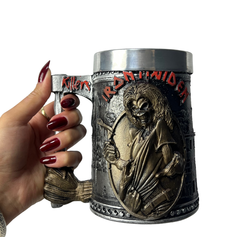Caneca Artesanal Personalizada Iron Maiden - Eddie The Head