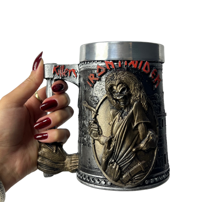 Caneca Artesanal Personalizada Iron Maiden - Eddie The Head