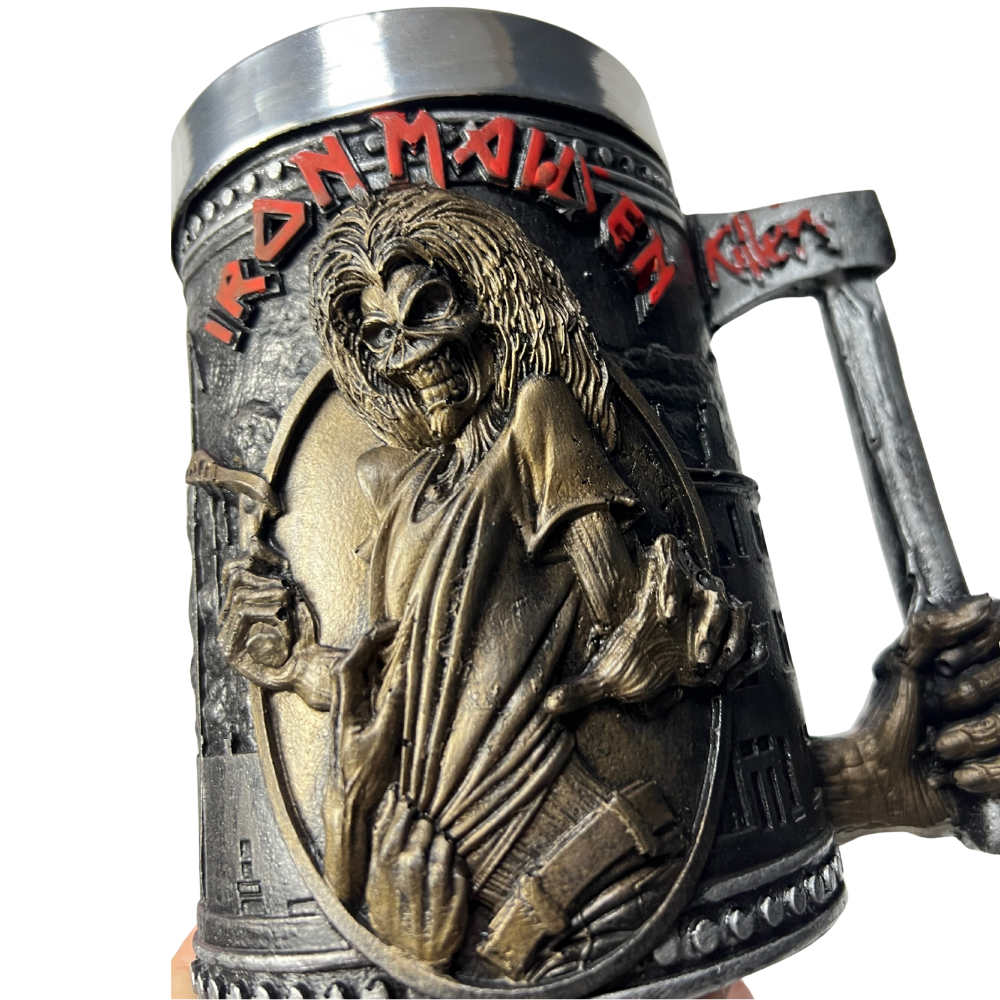 Caneca Artesanal Personalizada Iron Maiden - Eddie The Head