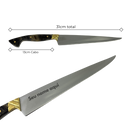 Faca Artesanal 7" Full Tang - Cabo Casco de Cavalo - Aço Inox 420C