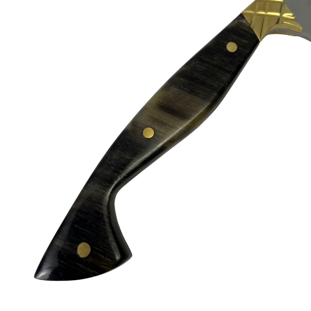 Faca Fileteira Aço Inox 420C 7 Polegadas - Cabo Full Tang -  Casco de Cavalo