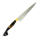 Faca Artesanal 7" Full Tang - Cabo Casco de Cavalo - Aço Inox 420C