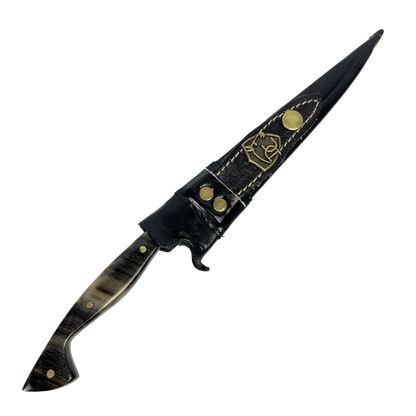 Faca Fileteira Aço Inox 420C 7 Polegadas - Cabo Full Tang -  Casco de Cavalo