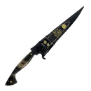 Faca Artesanal 7" Full Tang - Cabo Casco de Cavalo - Aço Inox 420C