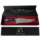 Faca Evanescence 8" - Cabo Resina Personalizado - Rock Gótico - Edição Especial