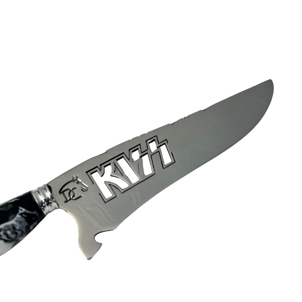 Kit KISS - Faca 8" + Copo Térmico - Gravação a Laser 360°