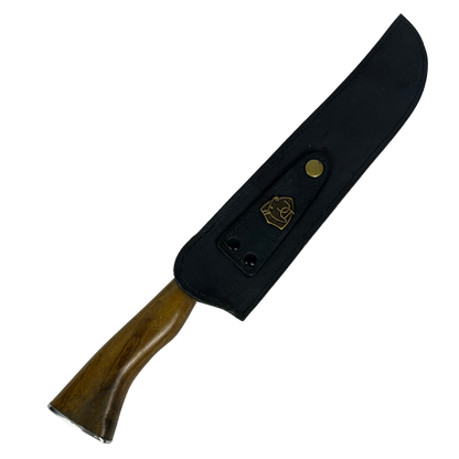 Faca Slim Lisa 10" - Cabo de Madeira - Personalização Laser Grátis