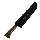 Faca Slim Lisa 10" - Cabo de Madeira - Personalização Laser Grátis