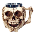 Caneca Caveira - 350ml - Design Gótico 3D