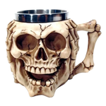Caneca Caveira - 350ml - Design Gótico 3D