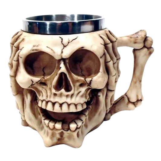 Caneca Caveira - 350ml - Design Gótico 3D