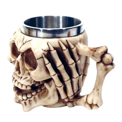 Caneca Caveira - 350ml - Design Gótico 3D