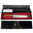 Faca Slim Lisa 10" - Cabo de Madeira - Personalização Laser Grátis