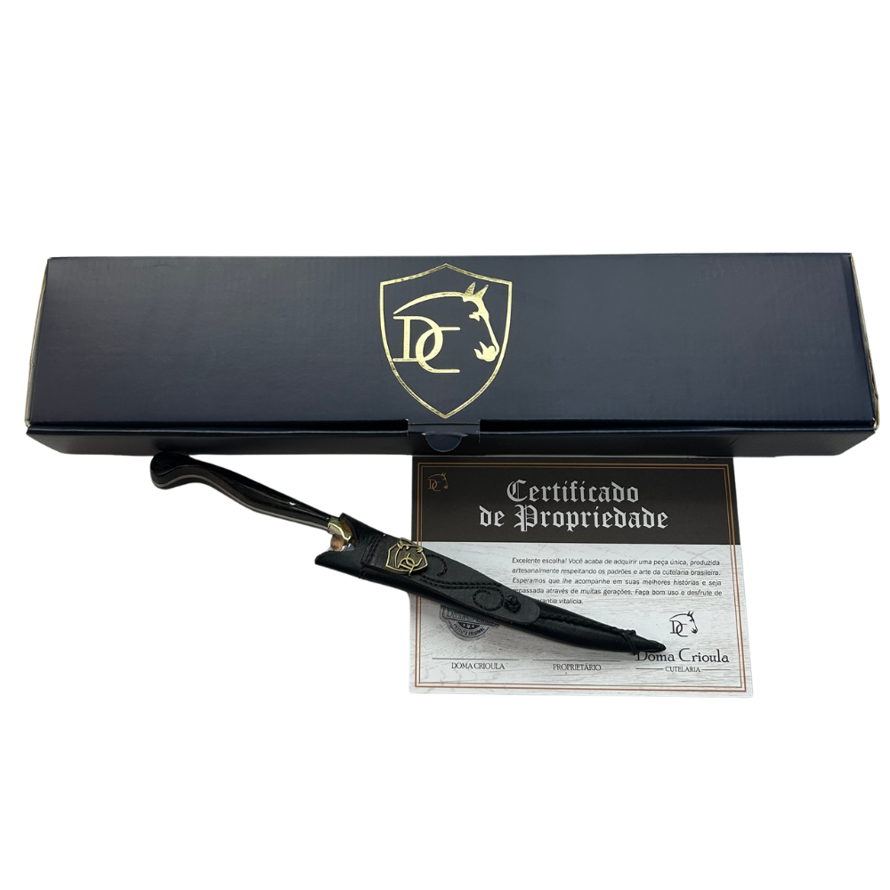 Faca Fileteira Aço Inox 420C 7 Polegadas - Cabo Full Tang Madeira Tucumã