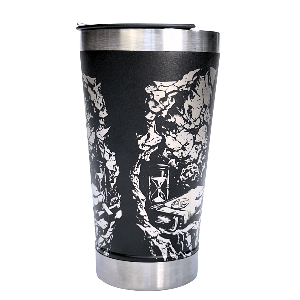 Kit Maçonaria - Faca 10" + Copo Térmico - Gravação a Laser 360°