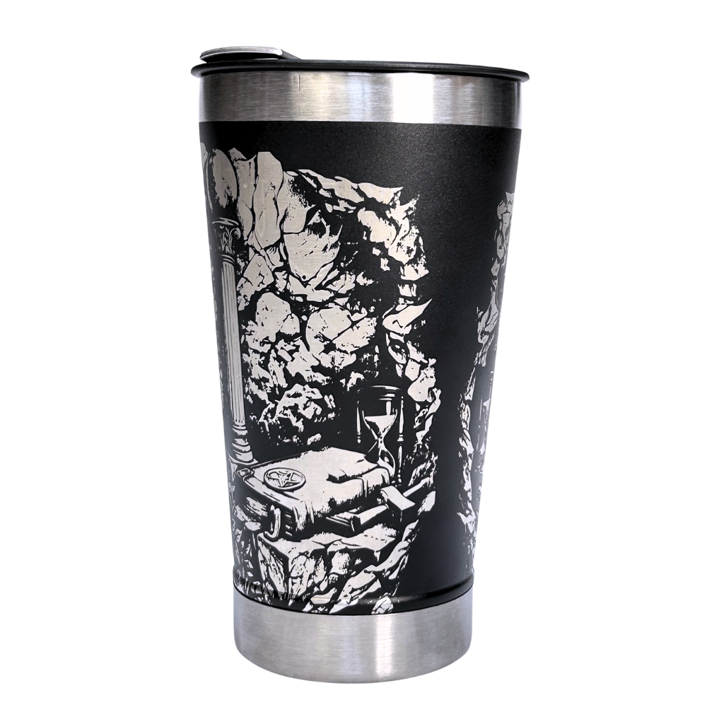 Kit Maçonaria - Faca 10" + Copo Térmico - Gravação a Laser 360°