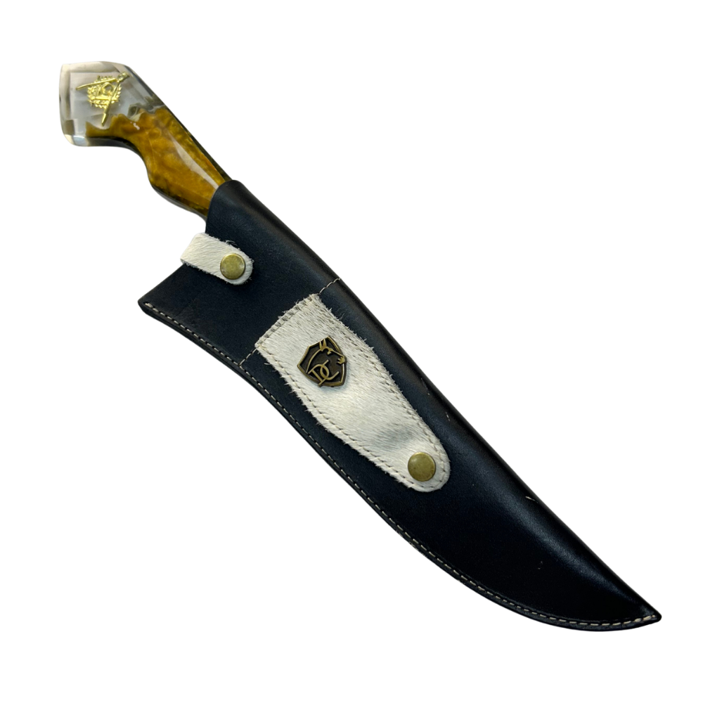 Kit Maçonaria - Faca 10" + Copo Térmico - Gravação a Laser 360°