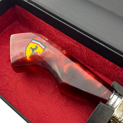 Kit Ferrari - Faca 10" + Copo Térmico - Gravação a Laser 360°