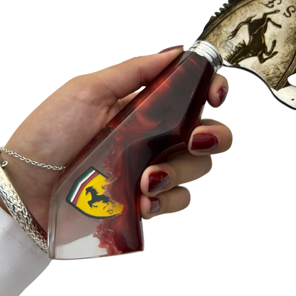 Kit Ferrari - Faca 10" + Copo Térmico - Gravação a Laser 360°