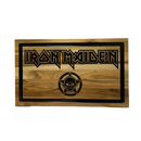 Kit Iron Maiden - Faca 8" + Tábua Personalizada