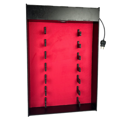 Expositor de Facas Premium - 7 Posições com Iluminação LED