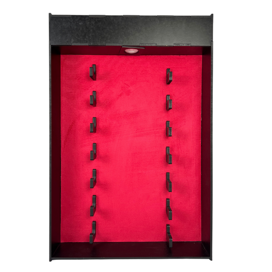 Expositor de Facas Premium - 7 Posições com Iluminação LED