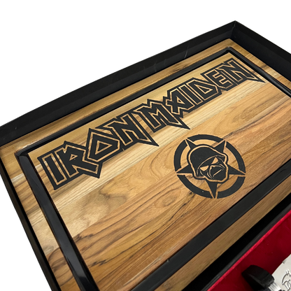Kit Iron Maiden - Faca 8" + Tábua Personalizada