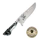 Faca Metallica 8 Polegadas - Cabo Resina Personalizado - Edição Limitada Heavy Metal