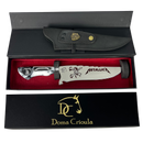 Faca Metallica 8 Polegadas - Cabo Resina Personalizado - Edição Limitada Heavy Metal