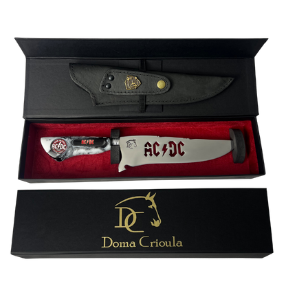 Faca AC/DC - High Voltage Rock & Roll - 8 Polegadas
