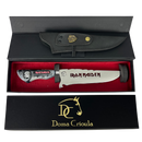 Picanheira Iron Maiden 8 Polegadas - Cabo Resina Personalizado - Edição Especial Rock