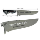 Picanheira Iron Maiden 8 Polegadas - Cabo Resina Personalizado - Edição Especial Rock