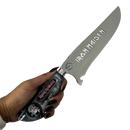 Picanheira Iron Maiden 8 Polegadas - Cabo Resina Personalizado - Edição Especial Rock