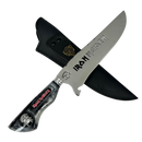 Picanheira Iron Maiden 8 Polegadas - Cabo Resina Personalizado - Edição Especial Rock