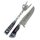 Kit Faca e Garfo Iron Maiden - Cabo Resina Personalizado