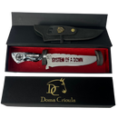 Faca System of a Down 8" - Cabo Resina Personalizado - Edição Especial Metal