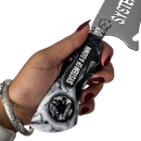 Faca System of a Down 8" - Cabo Resina Personalizado - Edição Especial Metal