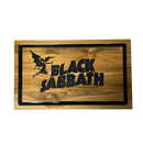 Kit Black Sabbath - Faca 8" + Tábua Personalizada