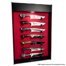 Expositor de Facas Premium - 7 Posições com Iluminação LED