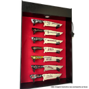 Expositor de Facas Premium - 7 Posições com Iluminação LED