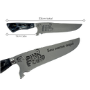 Faca Pink Floyd 8" - Cabo Resina Personalizado - Edição Especial Rock